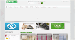 Desktop Screenshot of jemtex.dk